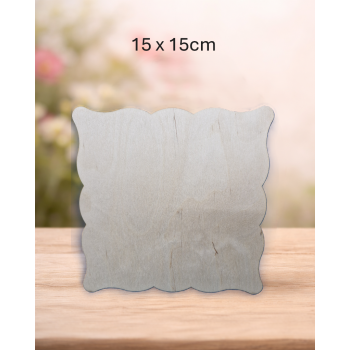 Tabliczka ozdobna 14 15*15cm, tabliczka 15x15cm, sklejka 3mm